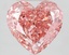 6.10 Ct. Fancy Vivid Pink Heart Lab Grown Diamond