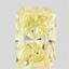 0.54 Ct. Fancy Yellow Radiant Lab Grown Diamond