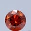 1.89 Ct. Fancy Deep  Orange Round Lab Grown Diamond