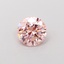 0.71 Ct. Fancy Pink Round Lab Grown Diamond
