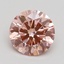 2.01 Ct. Fancy Intense Pink Round Lab Grown Diamond