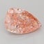4.05 Ct. Fancy Vivid Pink Pear Lab Grown Diamond