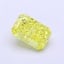 1.01 Ct. Fancy  Yellow Radiant Lab Grown Diamond