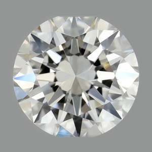 Round diamond — real photo