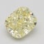 1.52 Ct. Fancy Yellow Cushion Diamond