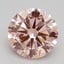 2.50 Ct. Fancy Intense Pink Round Lab Grown Diamond