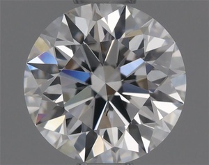 Round diamond — real photo