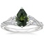 18K White Gold Begonia Vine Diamond Ring (1/2 ct. tw.), smalltop view