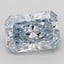 1.21 Ct. Fancy Light Blue Radiant Lab Grown Diamond