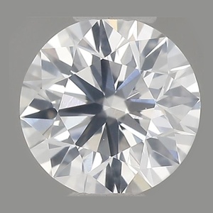 Round diamond — real photo