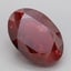 7.54 Ct. Fancy Vivid  Red Oval Lab Grown Diamond