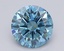 1.50 Ct. Fancy Vivid Blue Round Lab Grown Diamond