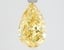 3.10 Ct. Fancy Intense  Yellow Pear Lab Grown Diamond