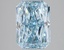 3.09 Ct. Fancy Intense Blue Radiant Lab Grown Diamond