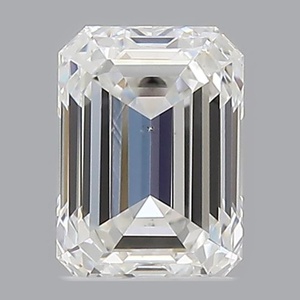 Emerald diamond — real photo