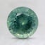 7.1mm Unheated Teal Round Montana Sapphire