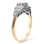 The Dallin Ring, smalltop view on a hand