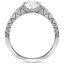 Geometric Band Ring, smallside view