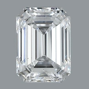 Emerald diamond — real photo