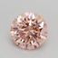 1.53 Ct. Fancy Intense Pink Round Lab Grown Diamond