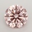 3.01 Ct. Fancy Intense  Pink Round Lab Grown Diamond