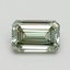 1.02 Ct. Fancy Intense Green Emerald Lab Grown Diamond
