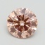 1.85 Ct. Fancy Intense Pink Round Lab Grown Diamond