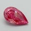 0.87 Ct. Fancy Purplish Red Pear Lab Grown Diamond