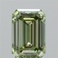 2.07 Ct. Fancy Vivid  Green Emerald Lab Grown Diamond