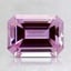 8x6mm Pink Emerald Lab Grown Sapphire