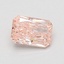 1.03 Ct. Fancy Vivid Pink Radiant Lab Grown Diamond