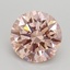 2.51 Ct. Fancy Intense Pink Round Lab Grown Diamond