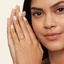 14K Rose Gold Petite Shared Prong Three-Quarter Coverage Diamond Ring (1/3 ct. tw.), smalladditional view 1