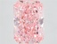 7.36 Ct. Fancy Vivid  Pink Radiant Lab Grown Diamond