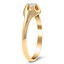 The Lyman Ring, smalltop view on a hand