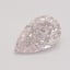 0.58 Ct. Light Pink Pear Diamond