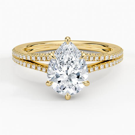 18K Yellow Gold Icon Diamond Ring (1/3 ct. tw.)