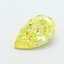 1.03 Ct. Fancy Intense Yellow Pear Lab Grown Diamond