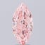 3.07 Ct. Fancy Vivid Pink Marquise Lab Grown Diamond