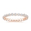 14K Rose Gold Riviera Eternity Diamond Ring (1 ct. tw.), smalltop view