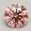 2.16 Ct. Fancy Intense Pink Round Lab Grown Diamond
