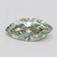0.53 Ct. Fancy Intense Green Marquise Lab Grown Diamond