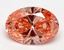 2.0 Ct. Fancy Vivid Pink Oval Lab Grown Diamond