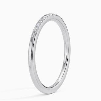 Ballad One-Quarter Coverage Diamond Ring (1/10 ct. tw.) in Platinum