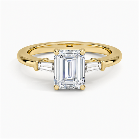Tapered Baguette Engagement Ring