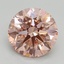 2.51 Ct. Fancy Intense Pink Round Lab Grown Diamond