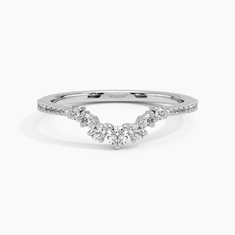 Luxe Aria Contoured Diamond Ring - Brilliant Earth