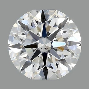 Round diamond — real photo