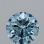 1.08 Ct. Fancy Vivid Blue Round Lab Grown Diamond