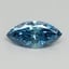 0.7 Ct. Fancy Vivid Malibu Blue Marquise Lab Grown Diamond